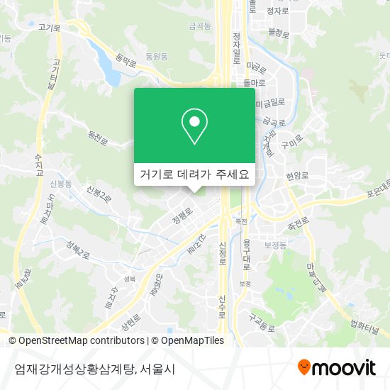 엄재강개성상황삼계탕 지도