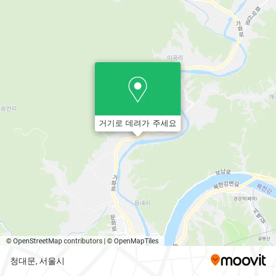 청대문 지도
