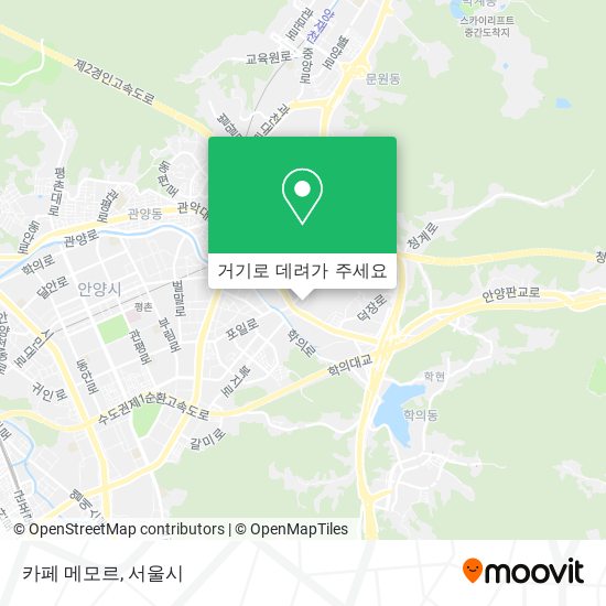카페 메모르 지도