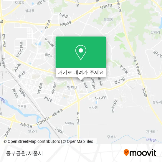 동부공원 지도