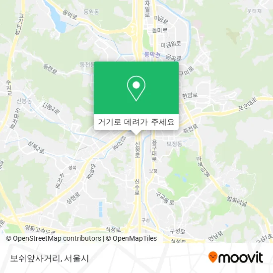 보쉬앞사거리 지도