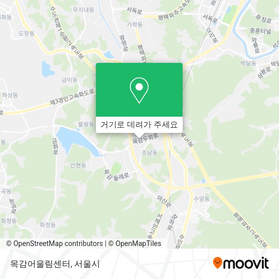 목감어울림센터 지도