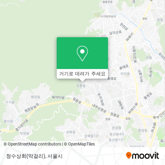 청수상회(막걸리) 지도