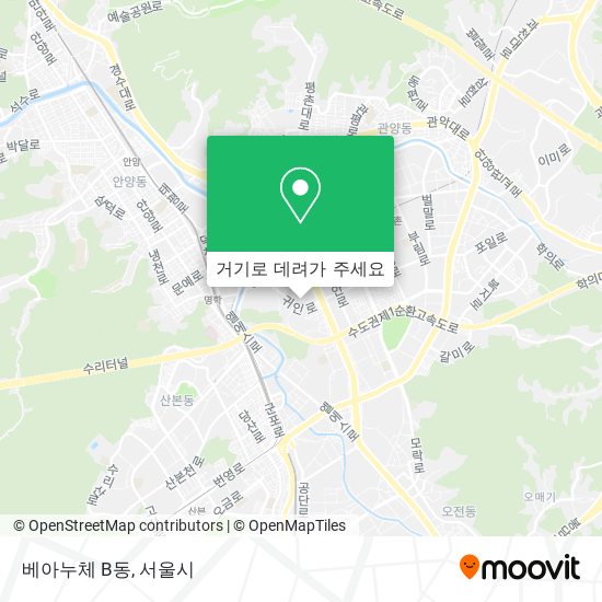 베아누체 B동 지도