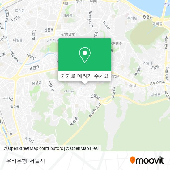 우리은행 지도