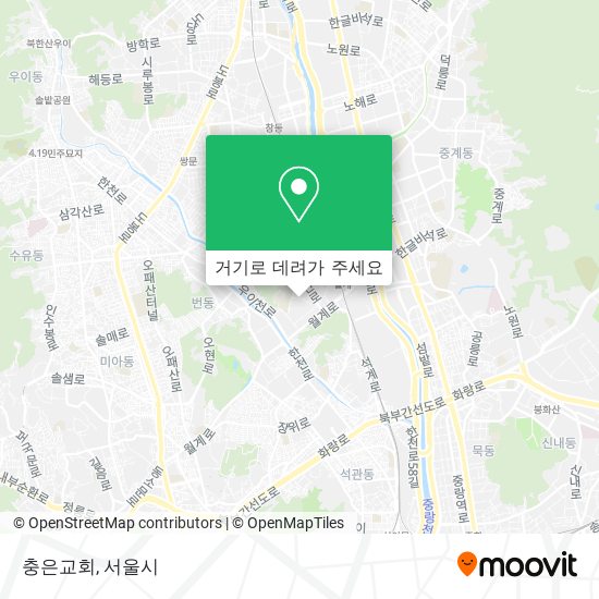 충은교회 지도