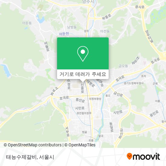 태능수제갈비 지도