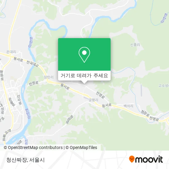 청산짜장 지도