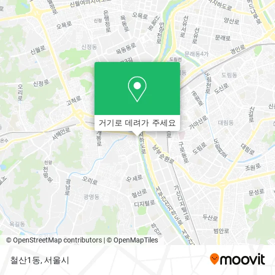 철산1동 지도