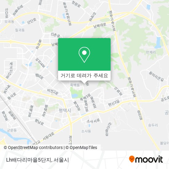 Lh배다리마을5단지 지도