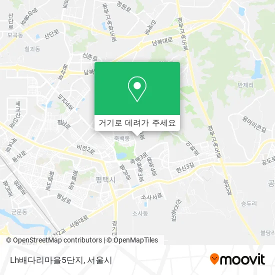 Lh배다리마을5단지 지도