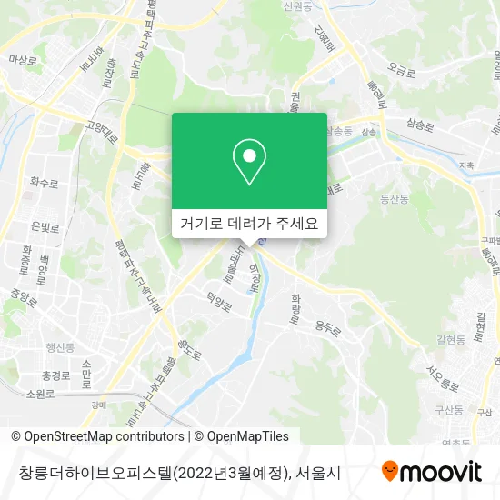 창릉더하이브오피스텔(2022년3월예정) 지도