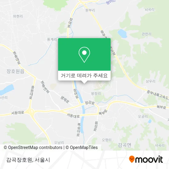 감곡장호원 지도