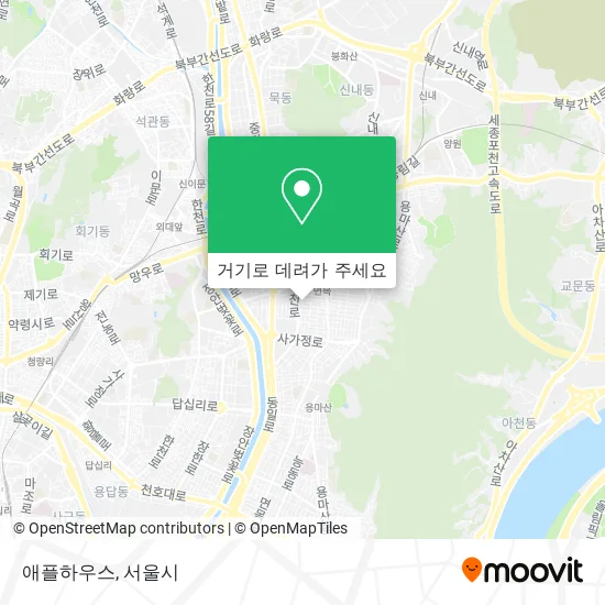 애플하우스 지도