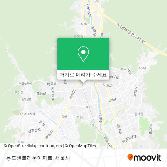동도센트리움아파트 지도