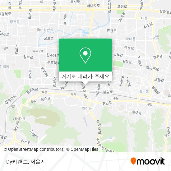 Dy카랜드 지도
