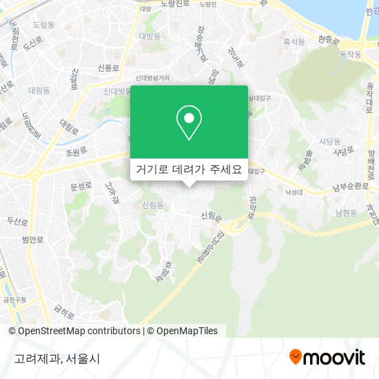 고려제과 지도