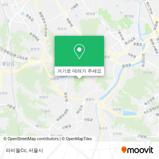 라비돌Cc 지도