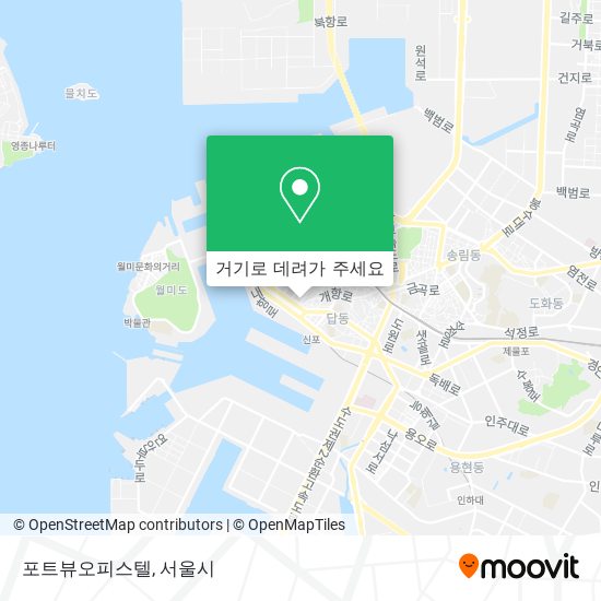 포트뷰오피스텔 지도
