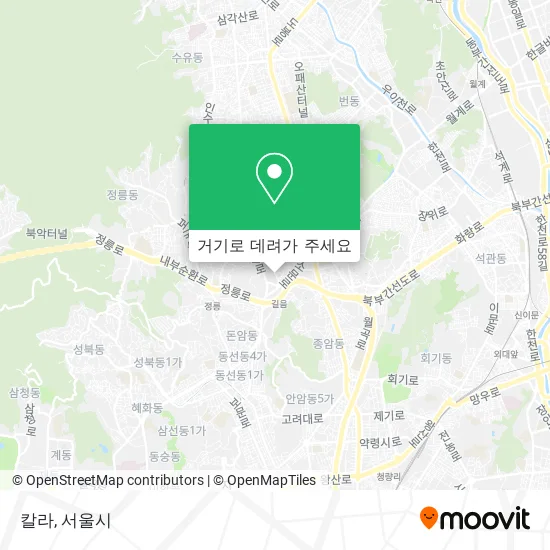 칼라 지도