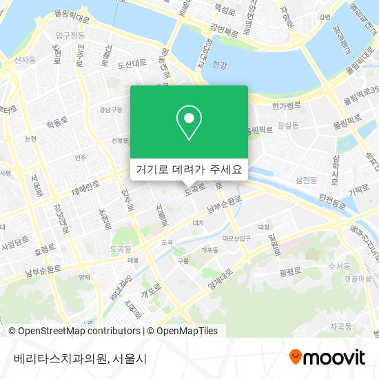 베리타스치과의원 지도