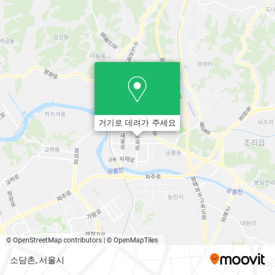 소담촌 지도
