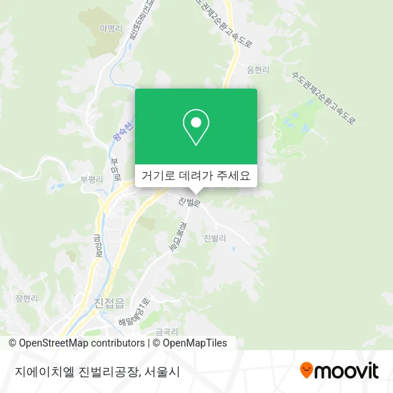 지에이치엘 진벌리공장 지도