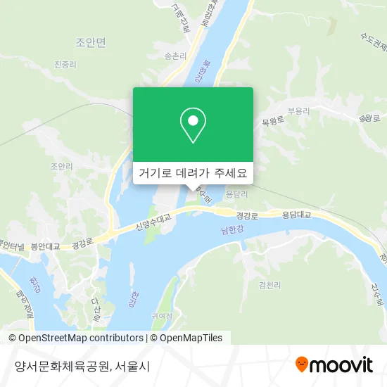 양서문화체육공원 지도