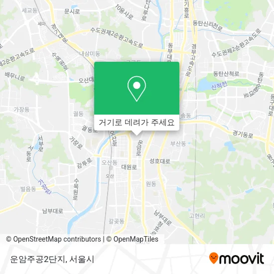 운암주공2단지 지도