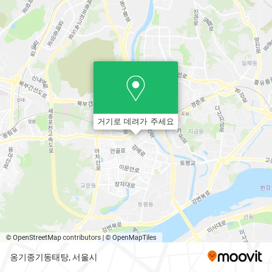옹기종기동태탕 지도