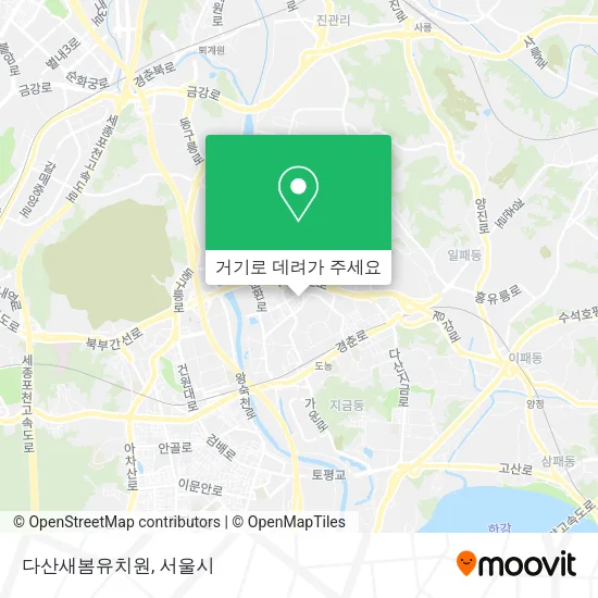 다산새봄유치원 지도