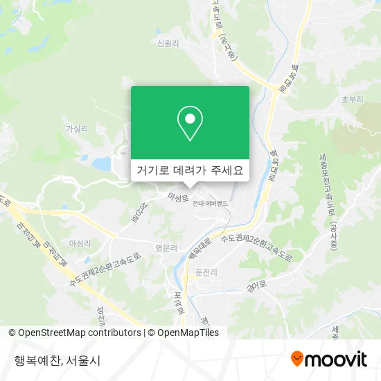 행복예찬 지도