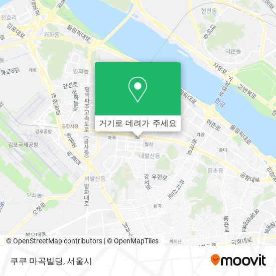 쿠쿠 마곡빌딩 지도