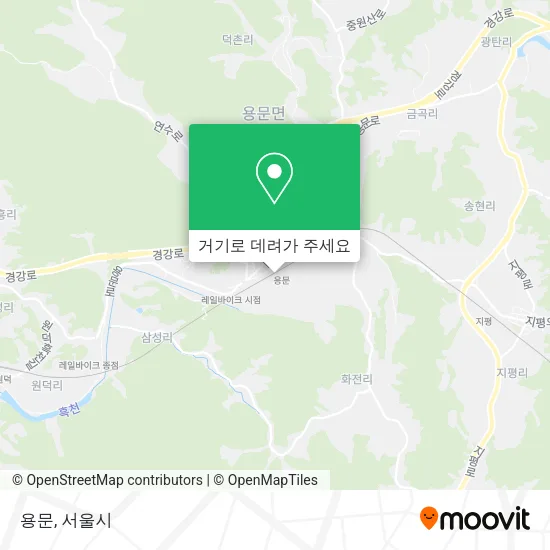 용문 지도