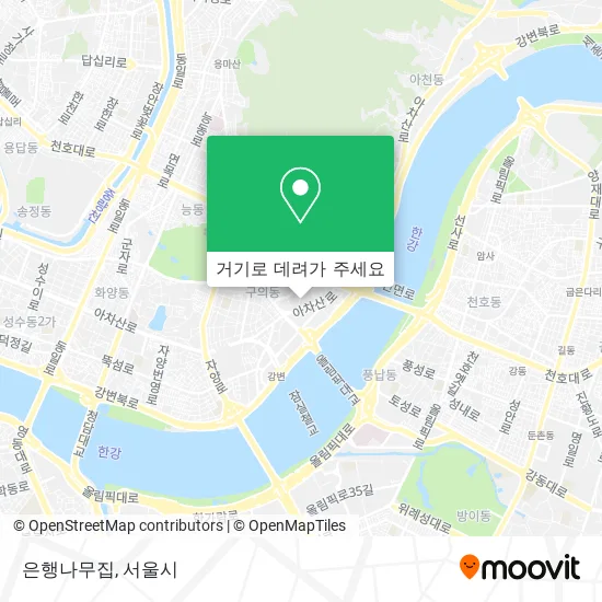 은행나무집 지도
