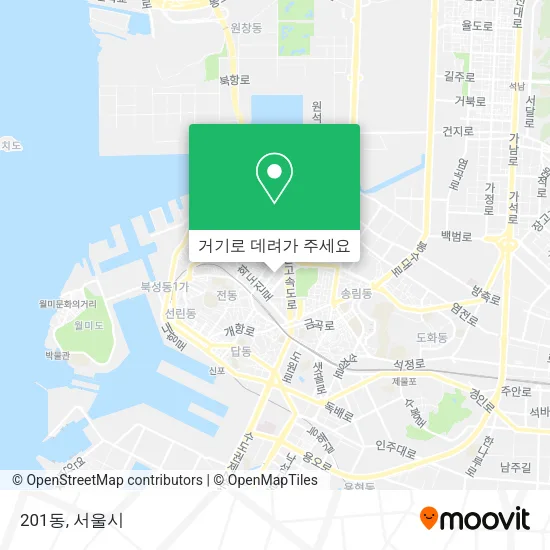 201동 지도