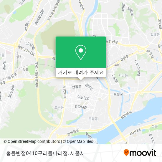 홍콩반점0410구리돌다리점 지도