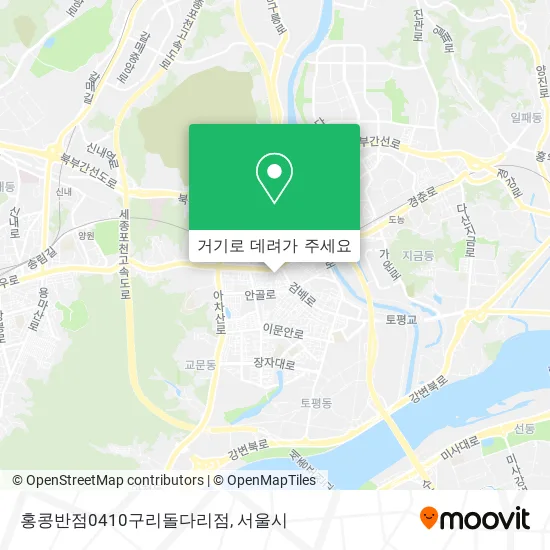 홍콩반점0410구리돌다리점 지도
