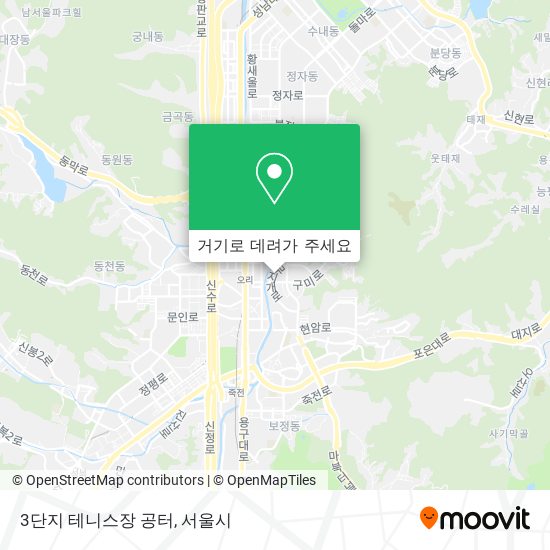 3단지 테니스장 공터 지도