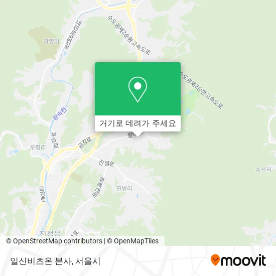 일신비츠온 본사 지도