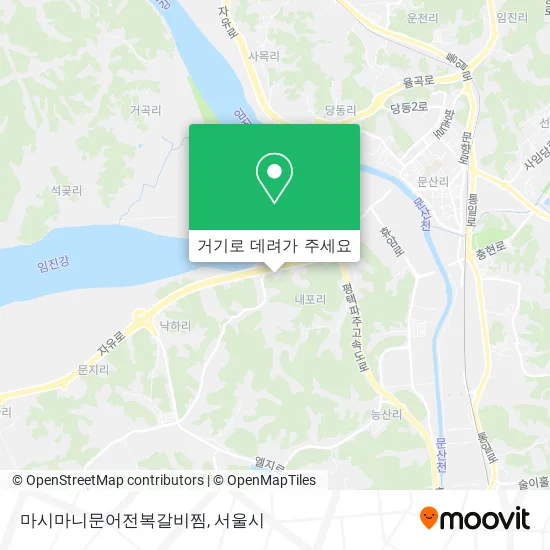 마시마니문어전복갈비찜 지도