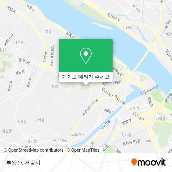 부왕산 지도