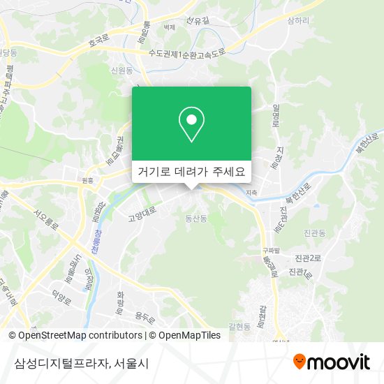 삼성디지털프라자 지도
