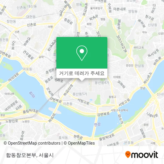 합동참모본부 지도