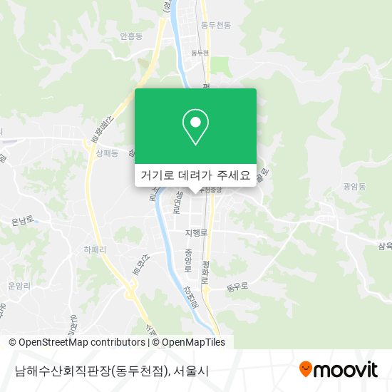 남해수산회직판장(동두천점) 지도