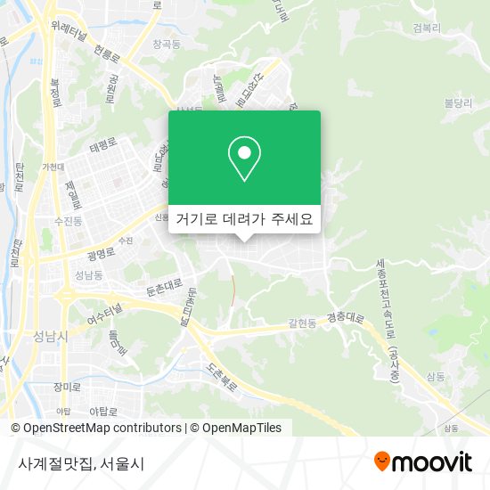 사계절맛집 지도