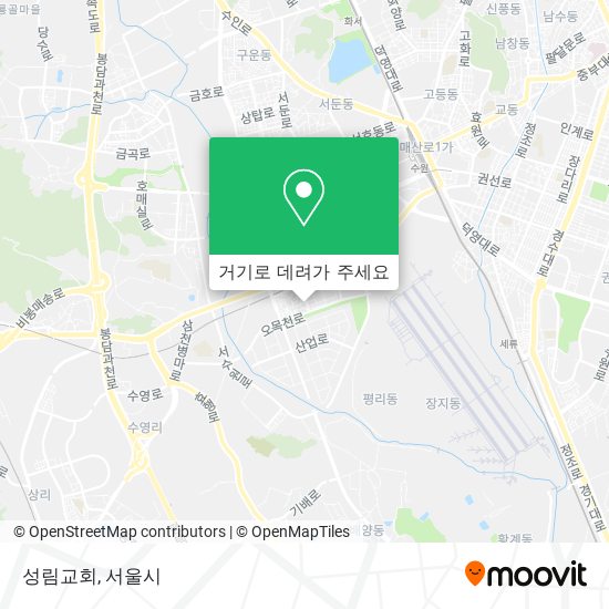 성림교회 지도