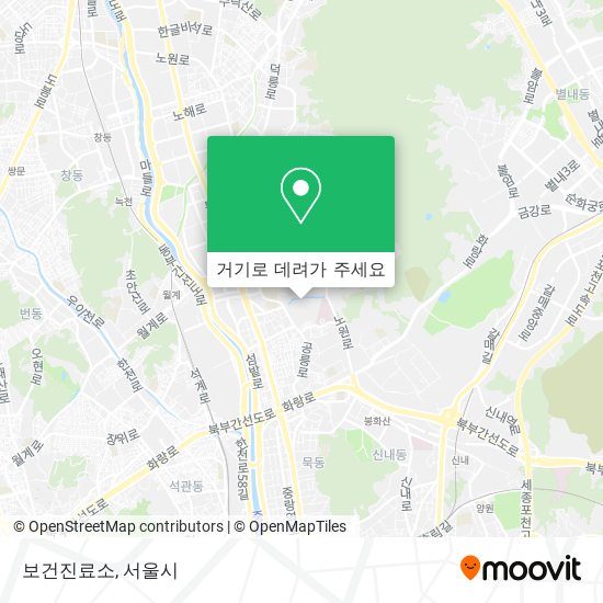 보건진료소 지도