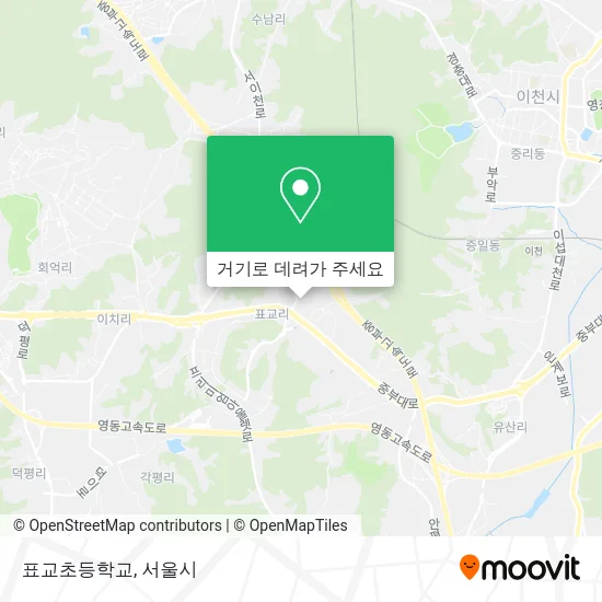 표교초등학교 지도