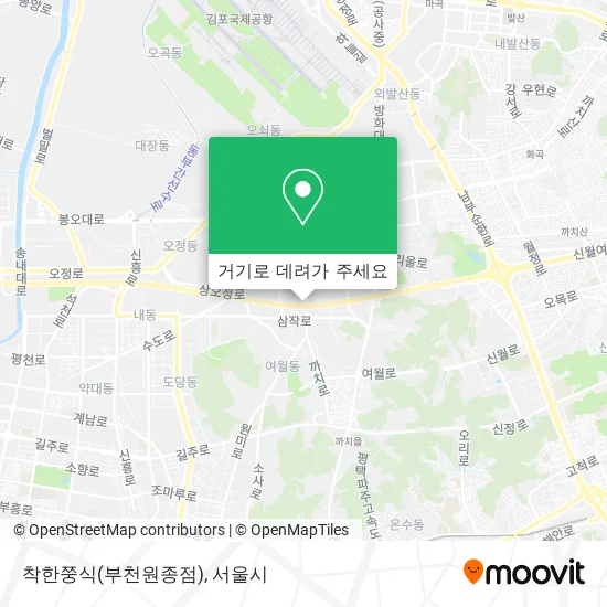 착한쭝식(부천원종점) 지도